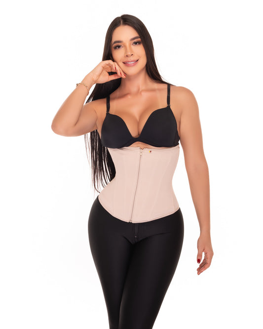 317 Cinturilla Reloj de Arena Beige
