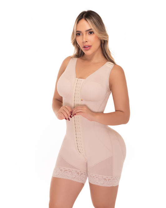 Faja Corta Con Brassier Manga Siza