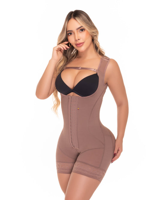 Faja Corta con Tira Ancha Ajustable